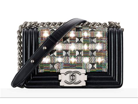 chanel licht|Chanel led handbags.